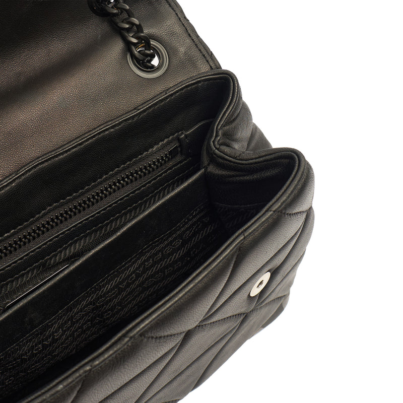 Picture of Prada Shoulder Bag Spectrum Zip Shoulder Bag in Black, Calfskin