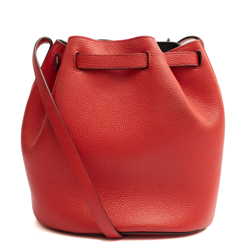 Picture of Mulberry Tote Abbey in Red, Calfskin Leather