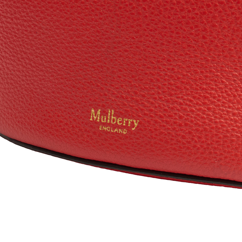 Picture of Mulberry Tote Abbey in Red, Calfskin Leather