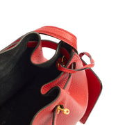 Picture of Mulberry Tote Abbey in Red, Calfskin Leather