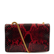 Picture of Saint Laurent Shoulder Bag Betty- small  in Print, Python Leather