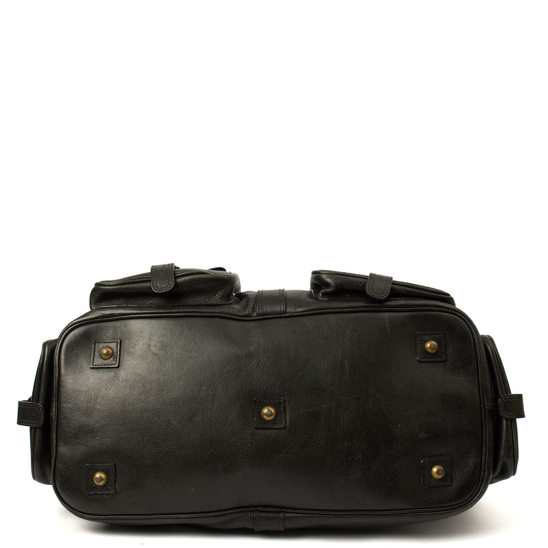 Picture of Mulberry Soft Sided Eastwood  in Black, Leather