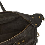 Picture of Mulberry Soft Sided Eastwood  in Black, Leather