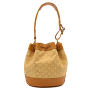 Picture of Louis Vuitton Bucket Bag Mini Lin Noe in Mini Lin Beige, Canvas