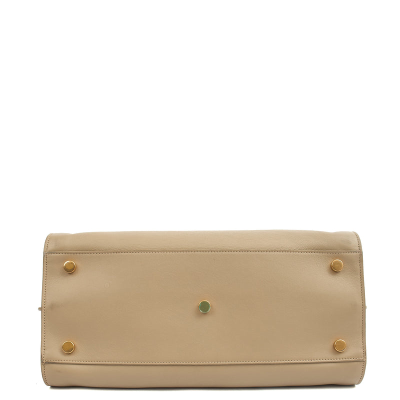 Picture of Saint Laurent Top Handle Sac de Jour in Grey, Leather