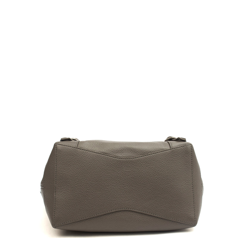 Picture of Balenciaga Cross Body Classic Day Hobo in Grey, Veau (Calfskin)