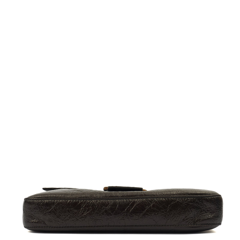 Picture of Fendi Shoulder Bag Baguette in Brown, Leather