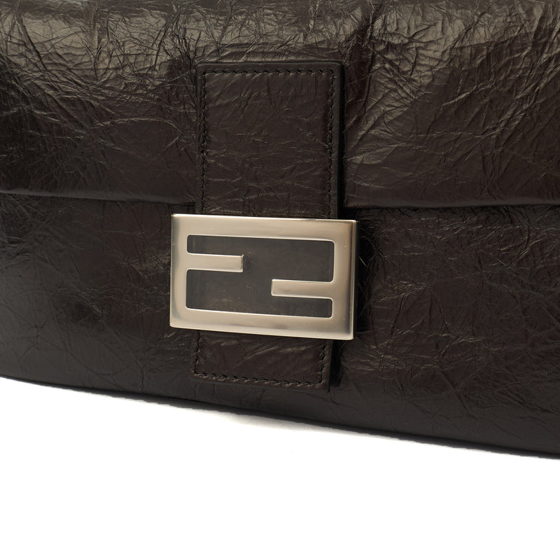 Picture of Fendi Shoulder Bag Baguette in Brown, Leather