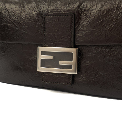 Picture of Fendi Shoulder Bag Baguette in Brown, Leather