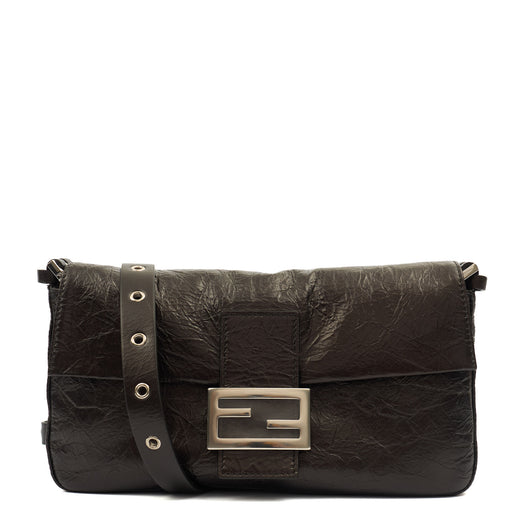 Picture of Fendi Shoulder Bag Baguette in Brown, Leather