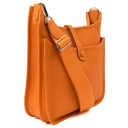 Picture of Hermes Cross Body Evelyne 29 in Classic Orange, Clemence Leather