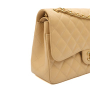 Picture of Chanel Shoulder Bag Classic Double Flap - Large in Neutral, Caviar Leather