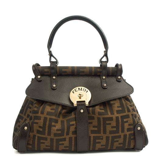 Picture of Fendi Top Handle Zucca Top Handle in Zucca FF, Canvas