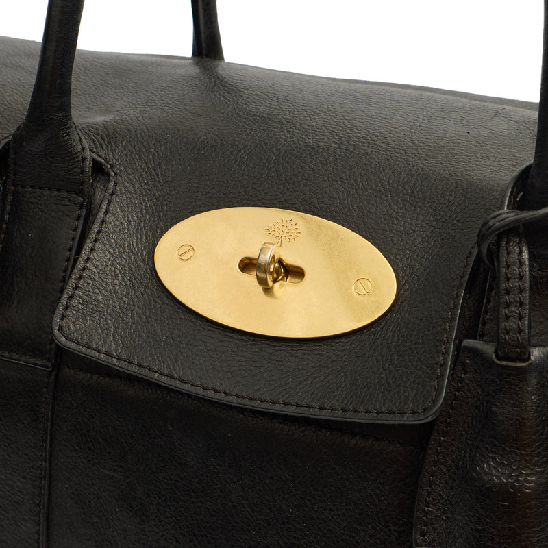 Picture of Mulberry Tote Bayswater Heritage in Black, Leather