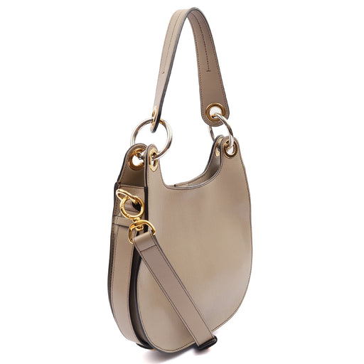 Picture of Chloe Shoulder Bag Tess - Medium in Motty Grey, Leather