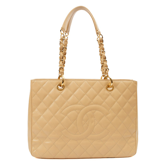 Picture of Chanel Tote Grand Shopping Tote in Neutral, Leather