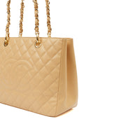 Picture of Chanel Tote Grand Shopping Tote in Neutral, Leather