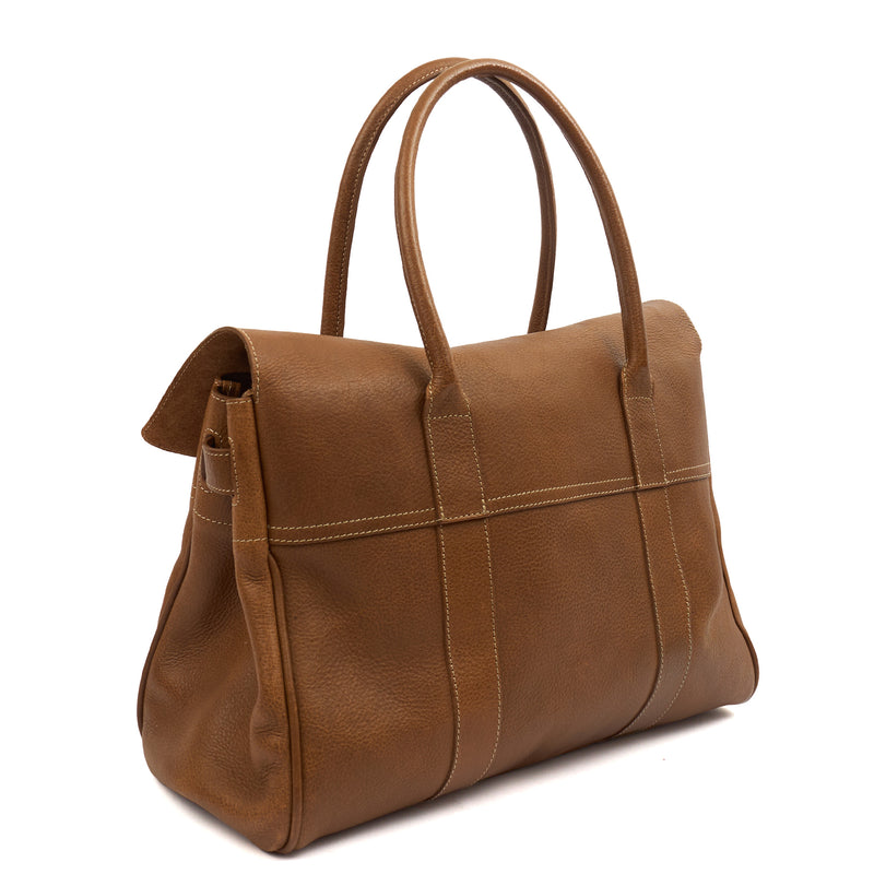 Picture of Mulberry Tote Bayswater Heritage in Oak, Calfskin Leather