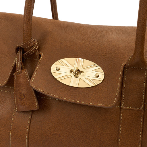 Picture of Mulberry Tote Bayswater Heritage in Oak, Calfskin Leather
