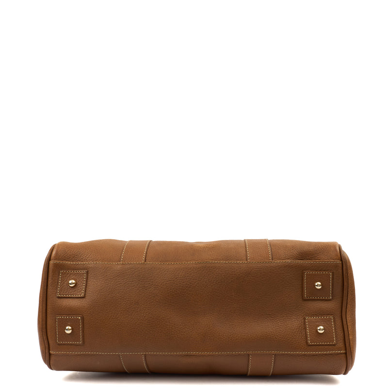 Picture of Mulberry Tote Bayswater Heritage in Oak, Calfskin Leather