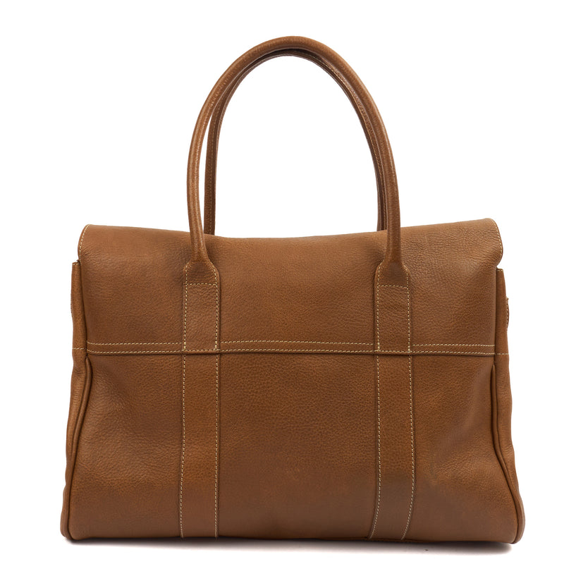 Picture of Mulberry Tote Bayswater Heritage in Oak, Calfskin Leather
