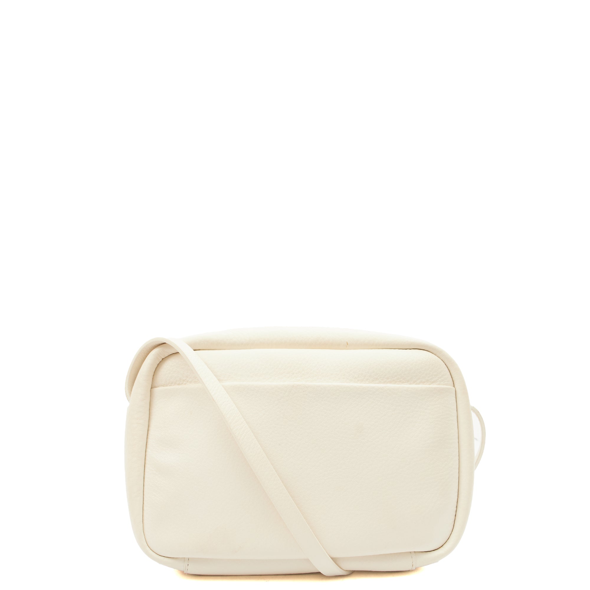 Balenciaga Cross Body Everyday Camera Bag - XS in White, Leather