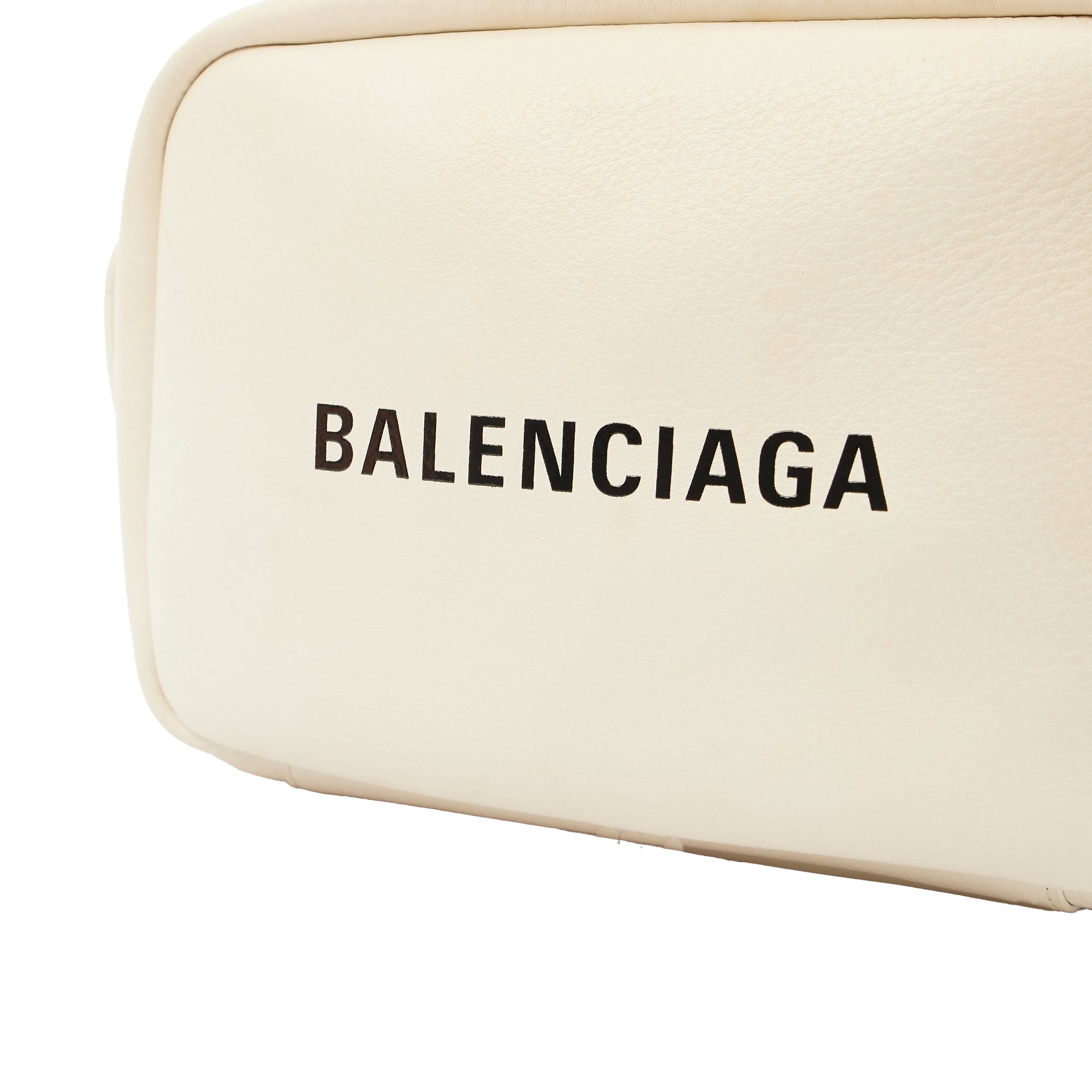 Balenciaga Cross Body Everyday Camera Bag - XS in White, Leather