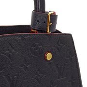 Picture of Louis Vuitton Cross Body Montaigne BB in Blue, Empreinte Leather