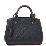 Picture of Louis Vuitton Cross Body Montaigne BB in Blue, Empreinte Leather