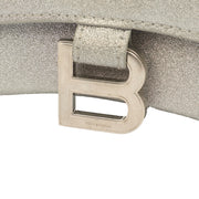 Picture of Balenciaga Top Handle Hourglass Top Handle XS in Metallic, Other