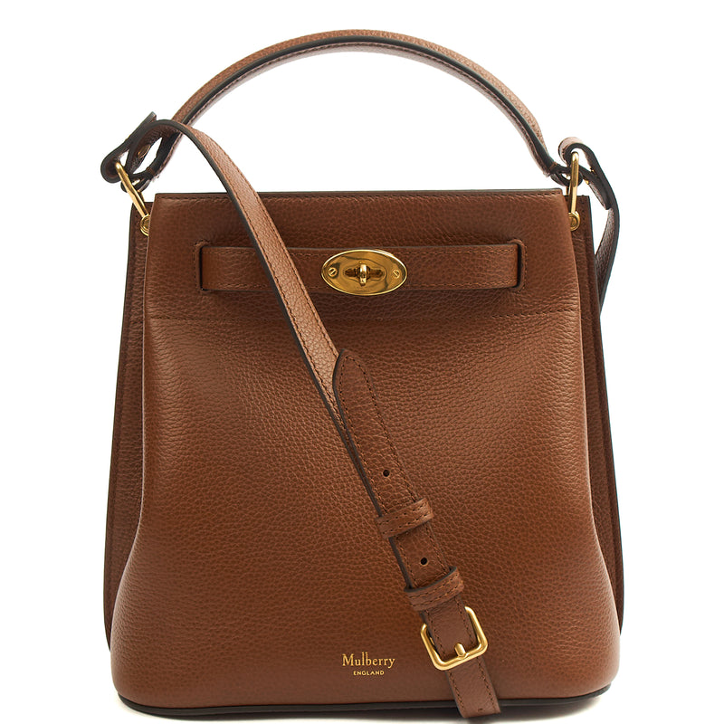 Picture of Mulberry Bucket Bag Islington in Oak, Leather