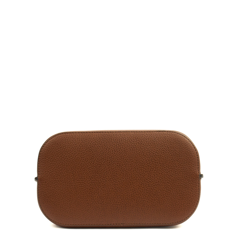 Picture of Mulberry Bucket Bag Islington in Oak, Leather