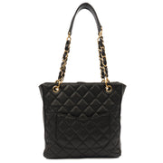 Picture of Chanel Tote Petite Shopping Tote in Black, Caviar Leather