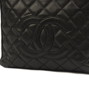 Picture of Chanel Tote Petite Shopping Tote in Black, Caviar Leather