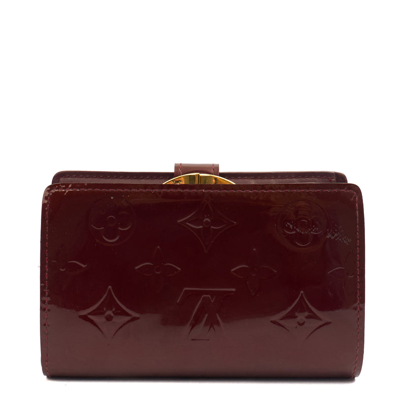 Picture of Louis Vuitton Wallet French Purse Wallet in Red, Vernis