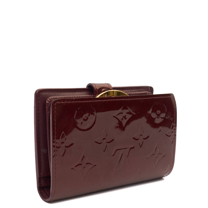 Picture of Louis Vuitton Wallet French Purse Wallet in Red, Vernis