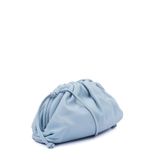 Picture of Bottega Veneta Cross Body The Pouch - Mini in Blue, Leather