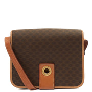 Picture of Celine Cross Body Vintage Crossbody in Brown, Fabric