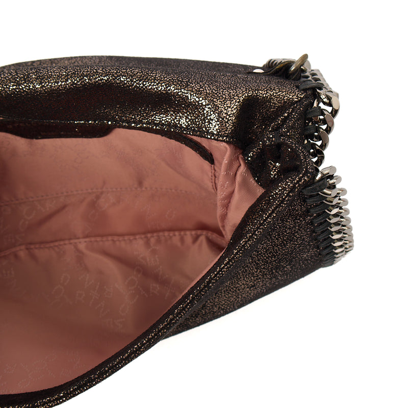 Picture of Stella McCartney Shoulder Bag Falabella Clutch in Metallic, Fabric