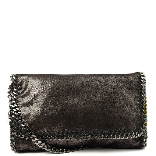 Picture of Stella McCartney Shoulder Bag Falabella Clutch in Metallic, Fabric