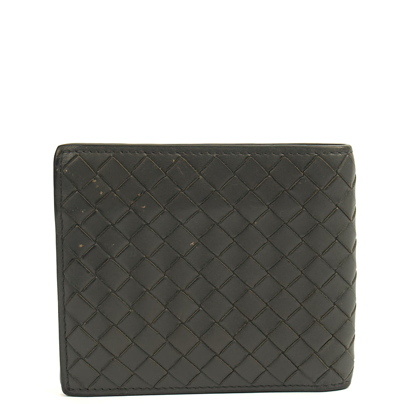 Picture of Bottega Veneta Wallet Bi-Fold Wallet in Black, Intrecciato Nappa