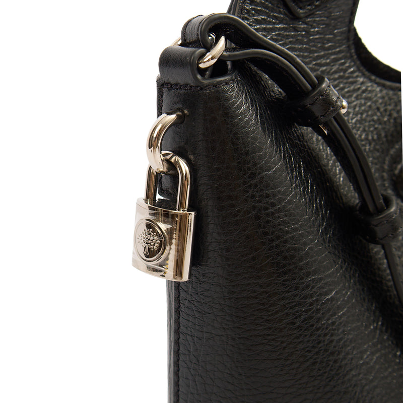 Picture of Mulberry Bucket Bag Lily - Tote  in Black, Crinkle Patent