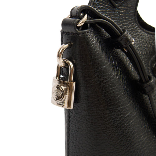 Picture of Mulberry Bucket Bag Lily - Tote  in Black, Crinkle Patent