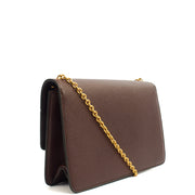 Picture of Mulberry Cross Body Darley in Oxblood, Calfskin Leather