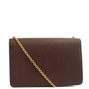 Picture of Mulberry Cross Body Darley in Oxblood, Calfskin Leather