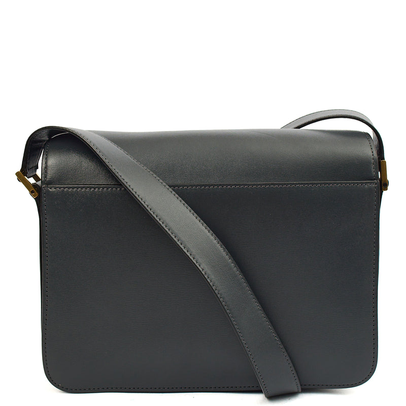 Picture of Saint Laurent Cross Body LE 61 in Grey, Leather