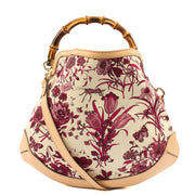 Picture of Gucci Shoulder Bag Bamboo Shoulder in Neutral, Fabric