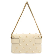 Picture of Gucci Cross Body Queen Margaret in Cream, Leather