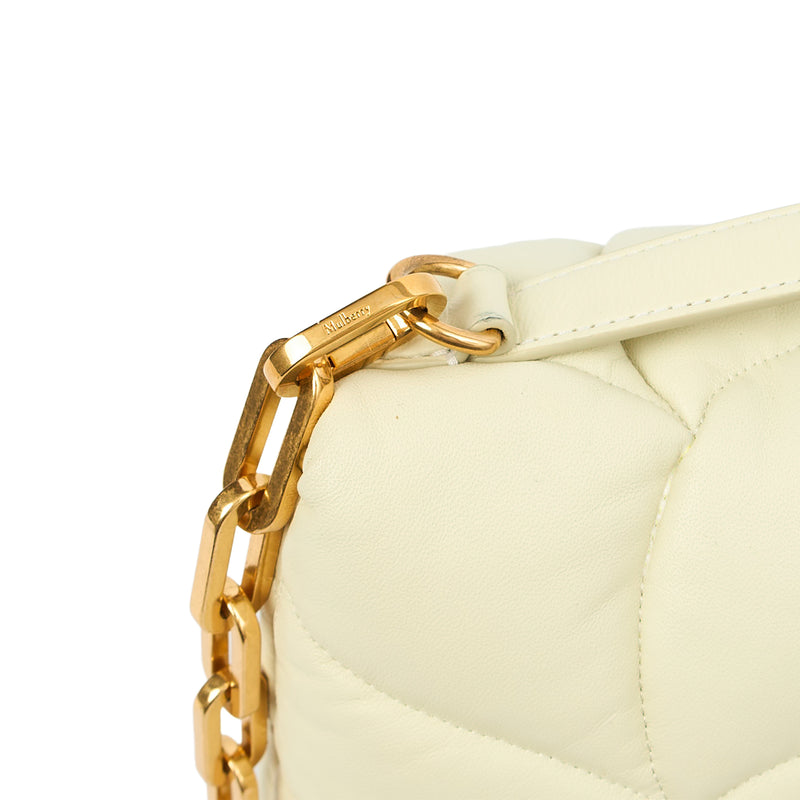 Picture of Mulberry Shoulder Bag Little Softie in Wild Primrose, Leather