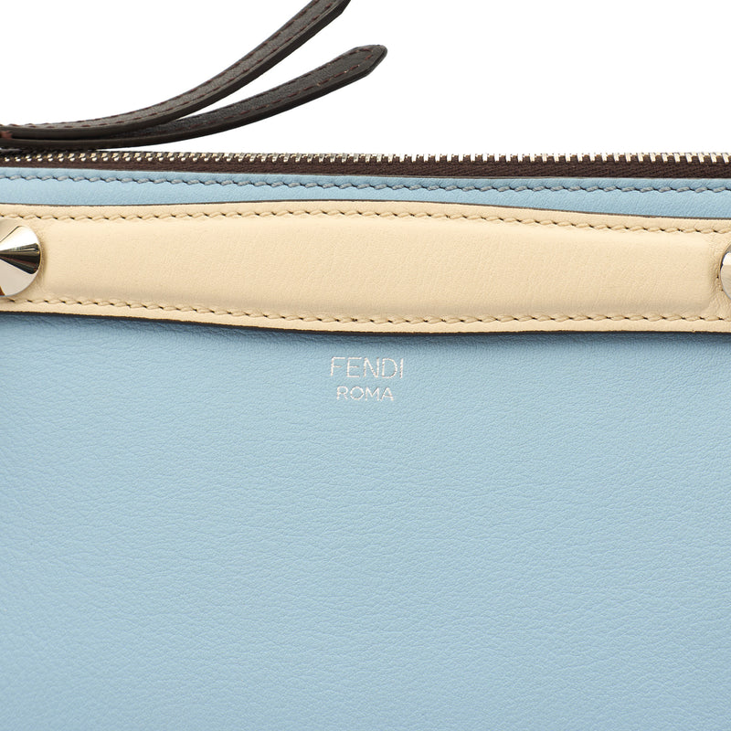 Picture of Fendi Tote By The Way - Medium in Blue, Leather